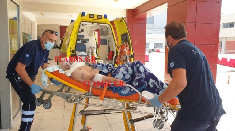 Ηλικιωμένος Τραυματιοφορείς Νοσοκομείο
