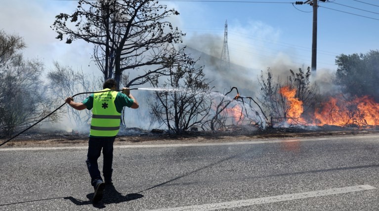 Φωτιά Κερατέα Κουβαράς