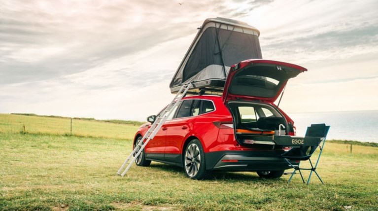 Ηλεκτρικό Skoda Enyaq Camper.