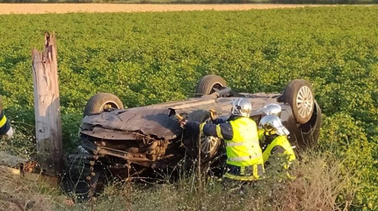 Τρίκαλα Δυστύχημα Πυροσβέστες