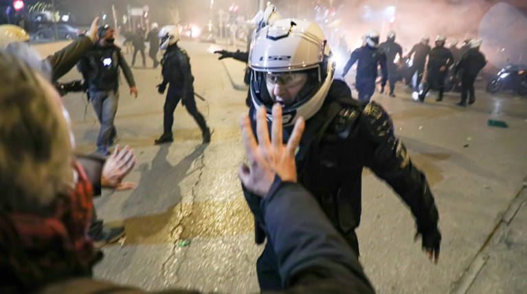 Επεισόδια στη Νέα Σμύρνη