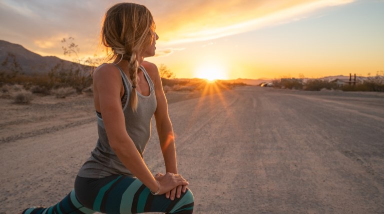 woman fit