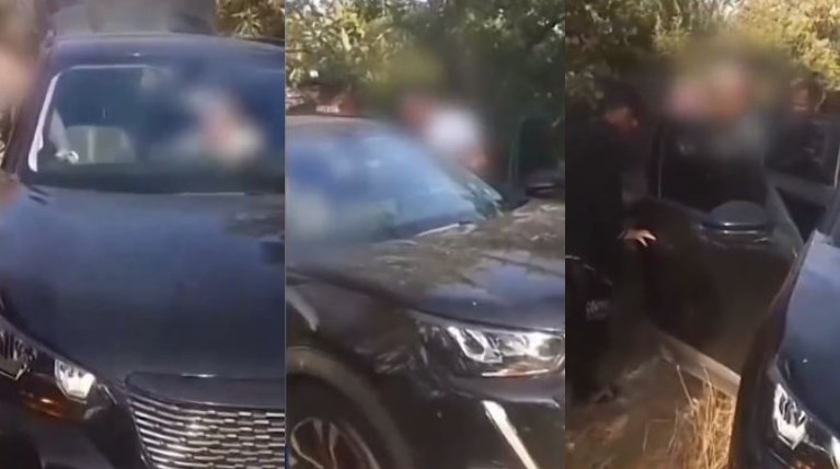 κλεμμένο Τζιπ μετανάστες