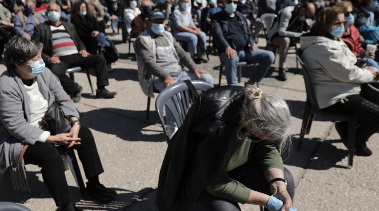 Διαμαρτυρία Συνταξιούχοι 4