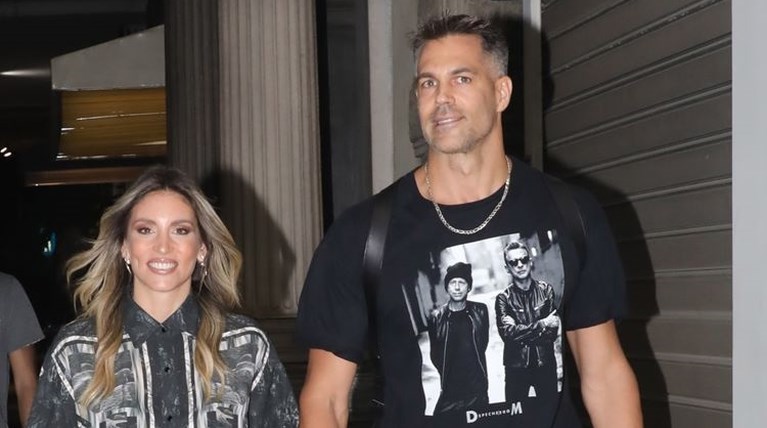 H Αθηνά Οικονομάκου και o Μπρούνο Τσερέλα