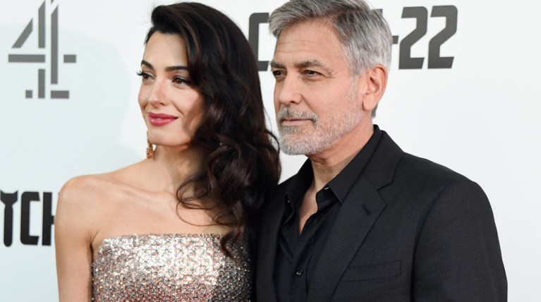 GEORGE CLOONEY AMAL CLOONEY