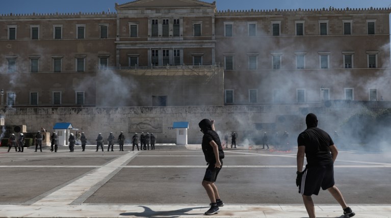 Επεισόδια μαθητικό συλλαλητήριο