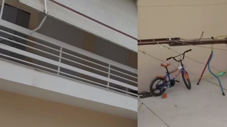 Κορινθία μωρό μπαλκόνι