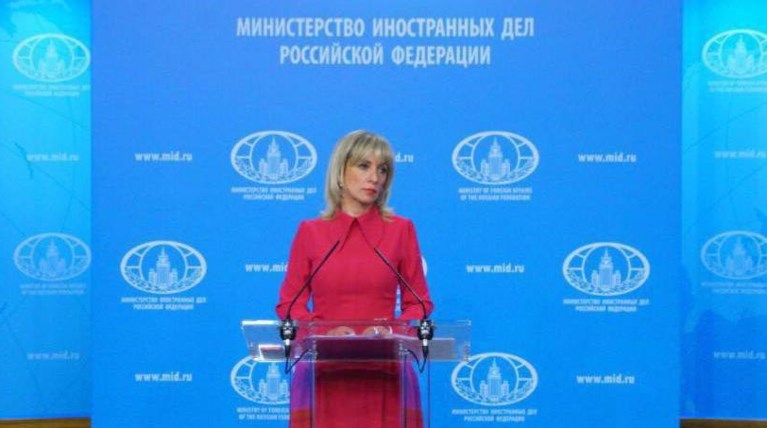 Μαρία Ζαχάροβα εκπρόσωπος ΥΠΕΞ Ρωσίας