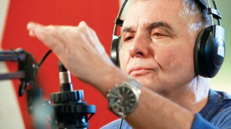 Ο Γιώργος Τράγκας στο ραδιόφωνο