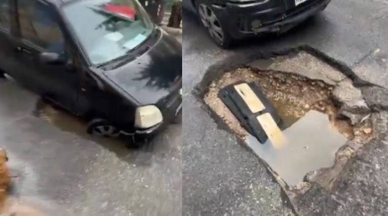 Πατήσια τρύπα