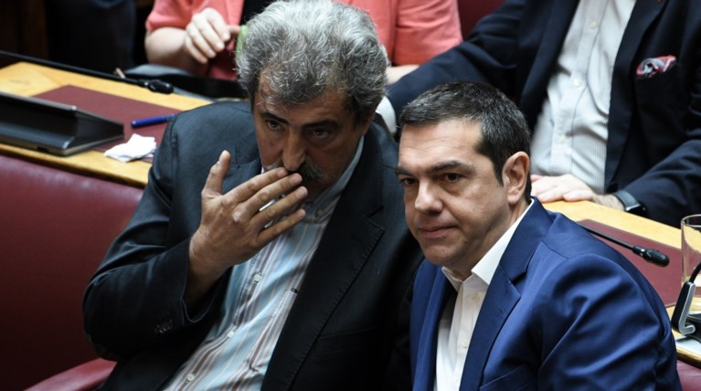πολακης τσιορας βουλη