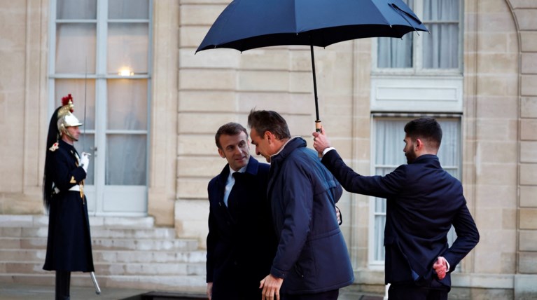 Μητσοτάκης Μακρόν