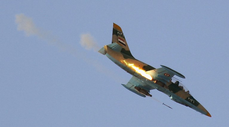 Κατερρίφθη συριακό πολεμικό αεροπλάνο