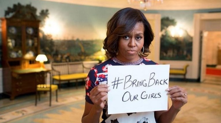 Και η Μισέλ λέει «Bring back our girls»