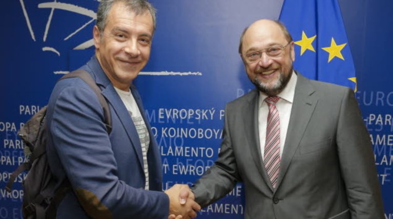 Στηρίζει Ποτάμι ο Μάρτιν Σουλτς