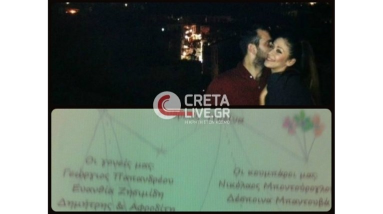 Το προσκλητήριο του γάμου του γιού του Γιώργου Παπανδρέου