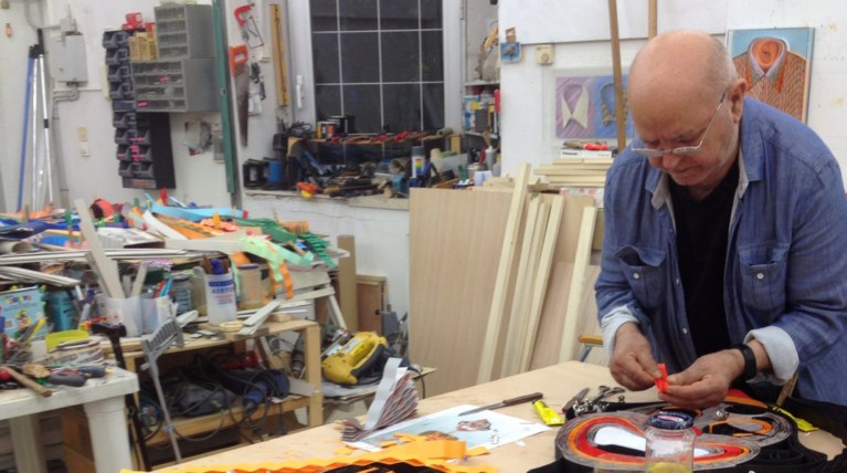 Ο  διεθνής «μαέστρος» της τέχνης, Παύλος, στη Μύκονο