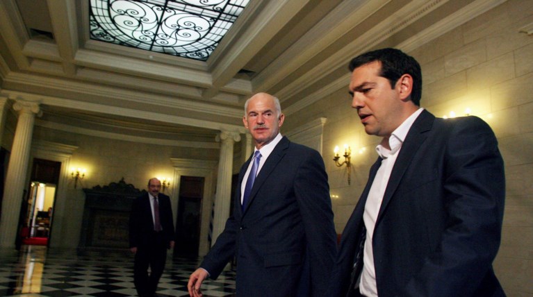 Ο ΣΥΡΙΖΑ κατηγορεί Σαμαρά, γιατί αθωώνει... Παπανδρέου!