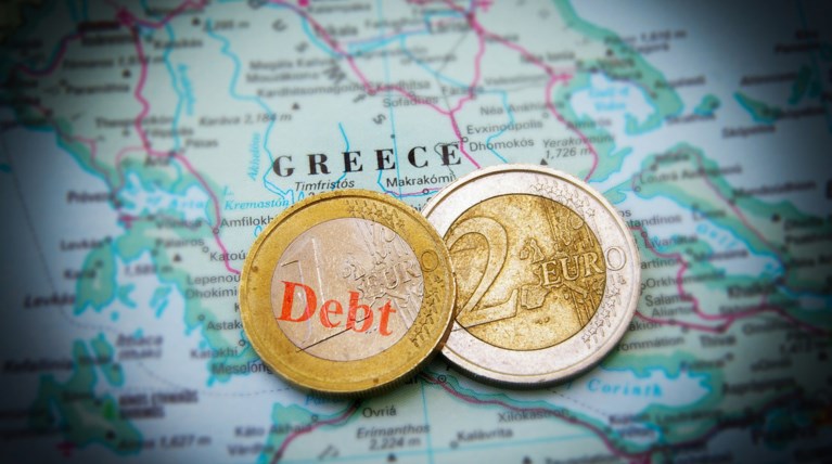 Στο 174,1% του ΑΕΠ το δημόσιο χρέος της Ελλάδας το α' τρίμηνο