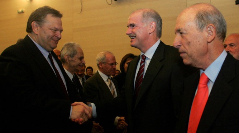 Πρόσκληση - πρόκληση Βενιζέλου σε Σημίτη και Παπανδρέου