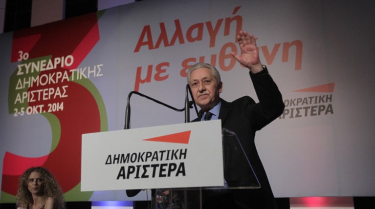 Κουβέλης: Δεν ψηφίζω Πρόεδρο Δημοκρατίας