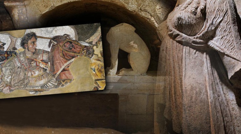 Αμφίπολη: Μακεδονικός τάφος σε δύο επίπεδα