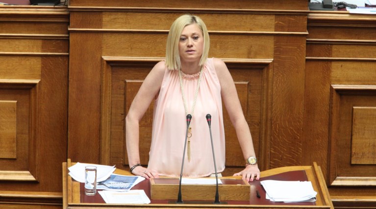 Δεν παραστεί στη συνεδρίαση της Κ.Ο των ΑΝ.ΕΛ η Ραχήλ Μακρή.