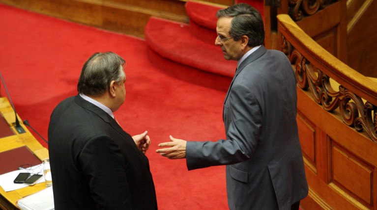 Συνάντηση Σαμαρά - Βενιζέλου στις 19.00