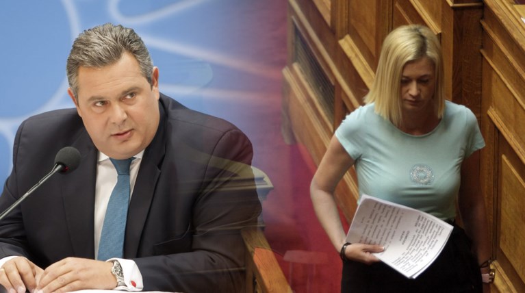 ΑΝ.ΕΛ: Ο Πάνος Καμμένος διέγραψε την Ραχήλ Μακρή