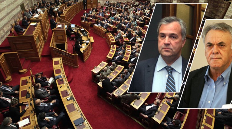 Σφοδρά πυρά στη Βουλή για Μνημόνιο και διαπλοκή