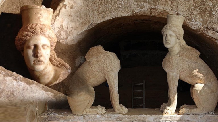 Δείτε πώς ήταν η Σφίγγα της Αμφίπολης - Γραφική αναπαράσταση