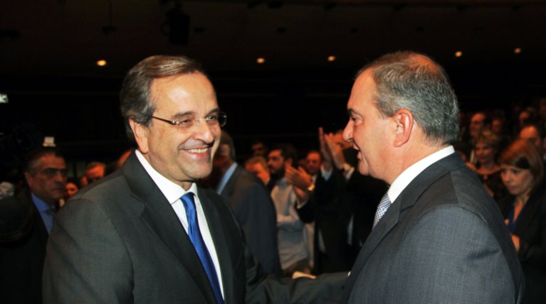 Σαμαράς προς Καραμανλή: «Κώστα βάλε πλάτη...»