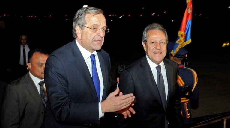 Στο Κάιρο για την τριμερή Σύνοδο Κορυφής ο Α.Σαμαράς