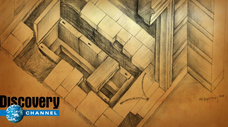 Ηφαιστίωνα «βλέπει» το Discovery  στον τάφο της Αμφίπολης