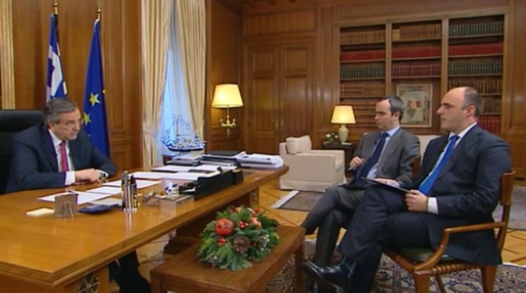 Αγρια κόντρα ΕΣΗΕΑ-ΝΔ για τη συνέντευξη Σαμαρά