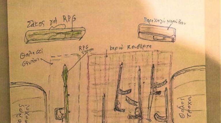 Το σχεδιάγραμμα του Ξηρού «μίλησε» στην ΕΛ.ΑΣ.