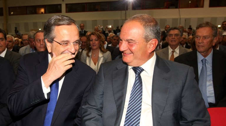 Ο Καραμανλής στηρίζει Σαμαρά στις εκλογές
