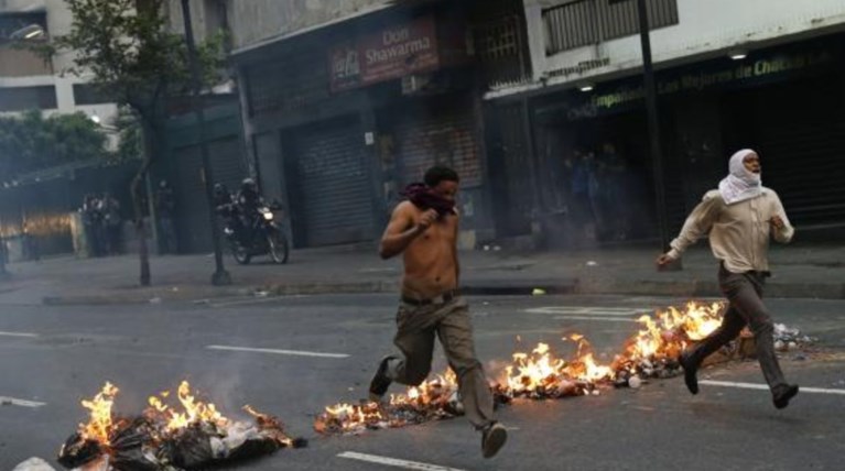 Συγκρούσεις στη Βενεζουέλα