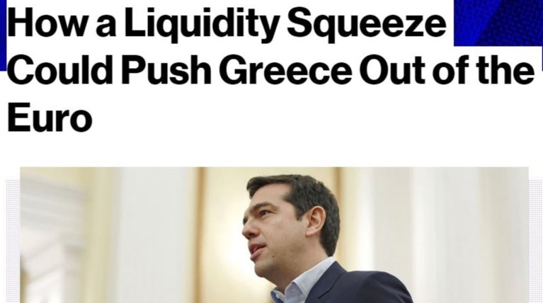 Βloomberg: Το χειρότερο σενάριο για την Ελλάδα