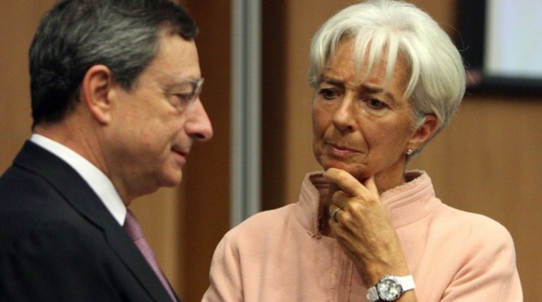 Ντράγκι και Λαγκάρντ επιμένουν στο μνημόνιο μιλώντας στο Eurogroup