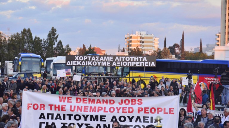 Συλαλλητήριο κατά του Ντράγκι στη Λευκωσία