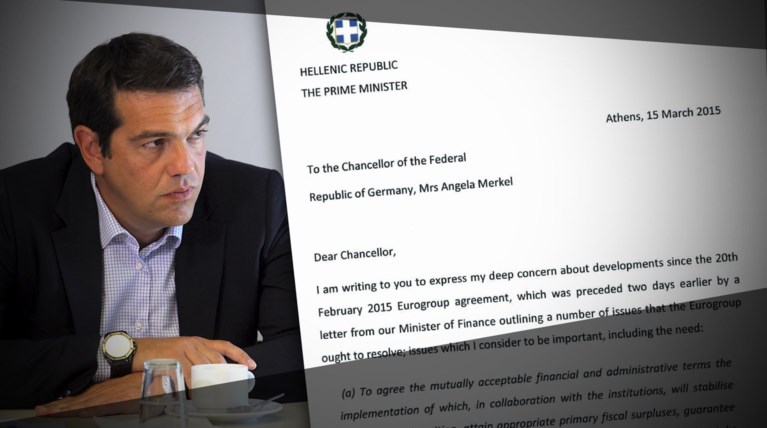 Ολόκληρη η επιστολή που έστειλε ο Τσίπρας στη Μέρκελ