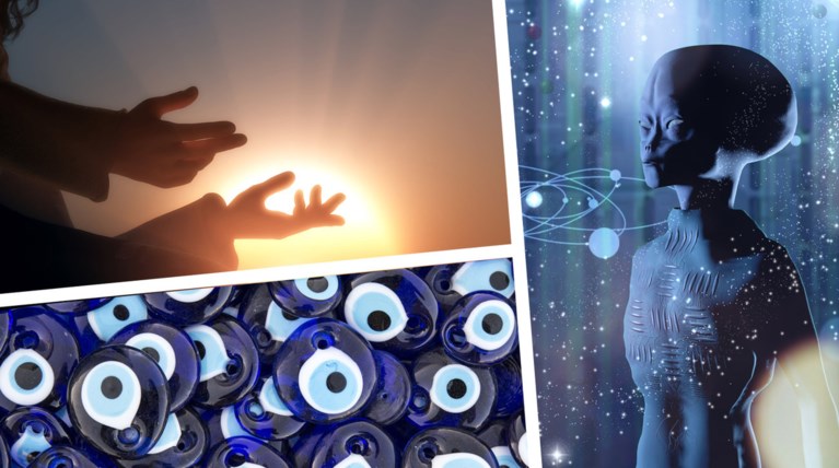 Δημοσκόπηση: Πιστεύουμε στο Θεό, στο μάτι και στους εξωγήινους