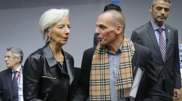 Ο rock καβγάς Λαγκάρντ - Βαρουφάκη στην Ουάσιγκτον για το Grexit