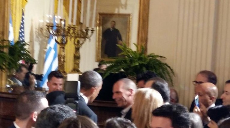 Τετ α τετ Ομπάμα- Βαρουφάκη στον Λευκό Οίκο [photos]