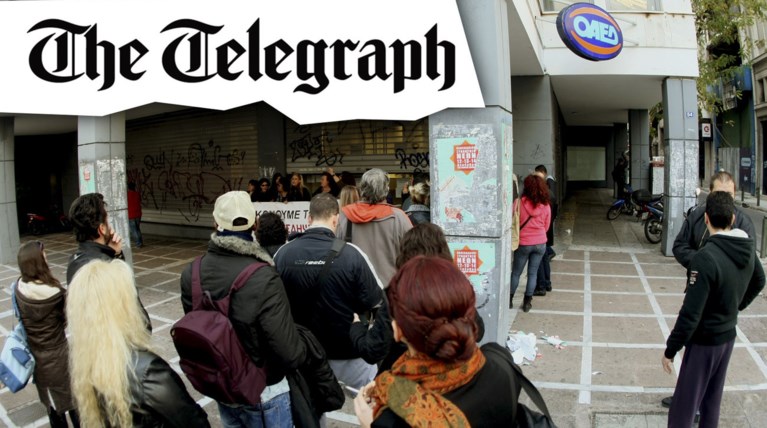 Telegraph: Oι άνεργοι στην Ελλάδα δεν έχουν ελπίδα