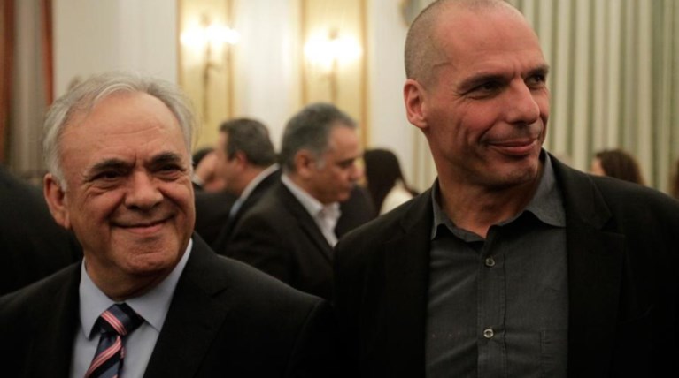 Για συμφωνία και ρευστότητα η συνάντηση Δραγασάκη- Τσακαλώτου με Ντράγκι