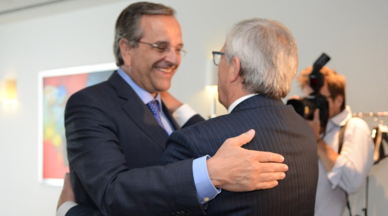 Τι συζήτησαν Σαμαράς- Γιούνκερ στο γεύμα εργασίας