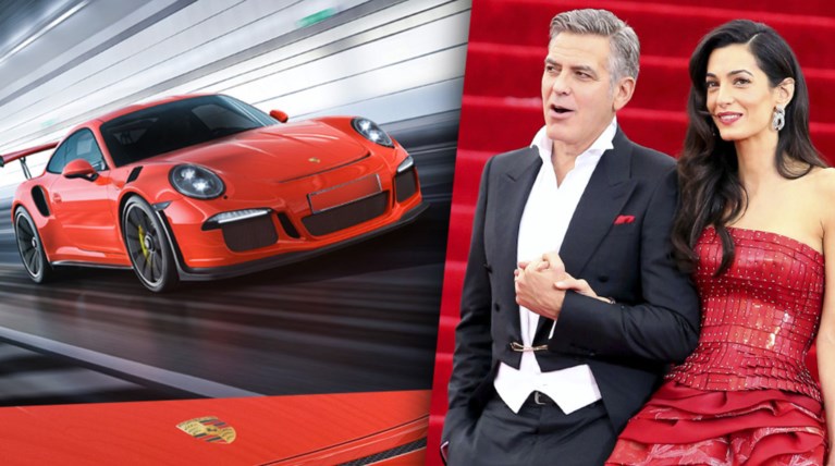 Τι αγάπη! Porsche, 200 χιλ.δολ από την Αμάλ στον Κλούνεϊ